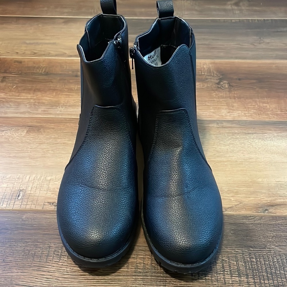 MUDD “LEANNA” Chelsea Boots. Black size 10 - Picture 2 of 10